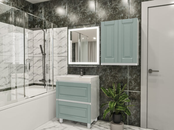 Lotos 70-60 (кр,кр) Zel Set de baie "Lotos 70-60" (vp/pal). - imagine 3