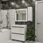 Набор в ванную  "Lotos 80-20" (кр/дсп).