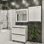 Набор в ванную  "Lotos 80-60" (кр/дсп).