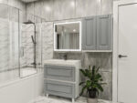 Set de baie "Lotos 80-60" (vp/pal). - imagine 7