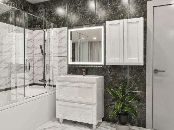 Lotos 80-60 (кр,кр). Bel.Bel Set de baie "Lotos 80-60" (vp/pal). - imagine 6