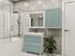 Set de baie "Lotos 80-60" (vp/pal). - imagine 3