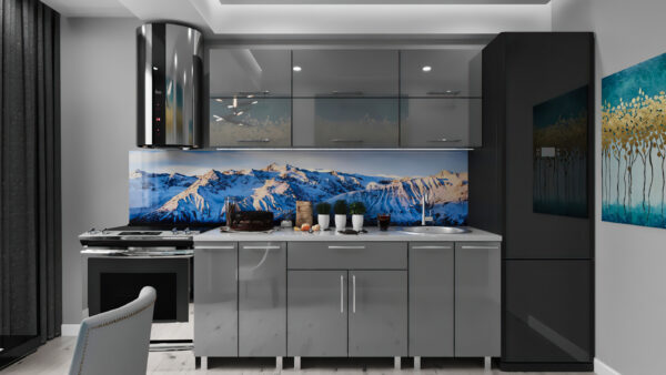 Bucătărie modulară "Modern" 2.0m cu fațadă MDF (High Gloss)