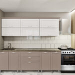 Кухня "Модерн" 2.0 м с фасадами из МДФ-2 (плёнка)