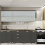 Кухня "Модерн" 2.2 м с фасадами из МДФ-2 (плёнка)