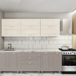 Кухня "Модерн" 2.4м с фасадами из МДФ-2 (плёнка)