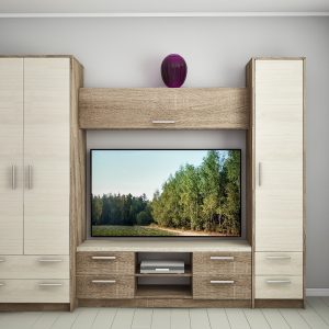 Mobilier perete «Nadejda-2 (ТV-1,5m)» 2.8m