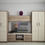 Mobilier perete «Nadejda (ТV-1,5m)» 3.2m