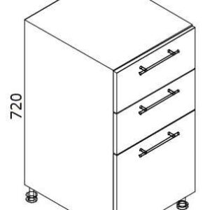 Нижний кухонный шкаф NS-40(3)