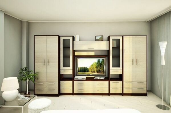 omega-2-3537m-venge.jpg Стенка "Омега-S"(2ящ.) 3,5м из ЛДСП — изображение 5