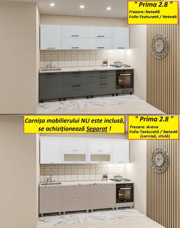 Кухня «Прима» 2.8м с фасадами из МДФ-2 (плёнка) — изображение 4