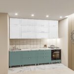 Кухня «Прима-Макси» 2.8м с фасадами из МДФ-2 (плёнка)