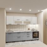 Bucătărie modulară „Prima”  2.8m cu fatade PAL. Seria „Y”.