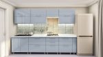 Bucătărie modulară "Quadro" 3.0m cu fațadă MDF (High Gloss) - imagine 9