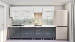 Bucătărie modulară "Quadro" 3.0m cu fațadă MDF (High Gloss) - imagine 17