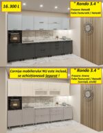 Кухня «Рондо» 3,4 м с фасадами из МДФ-2 (плёнка) — изображение 2