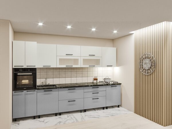 Bucatarie "Rondo" 3,4m cu fatade PAL. Seria „Y”. - imagine 2