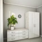 Шкаф ШХ-80+комод КХ-150(6)