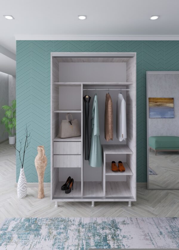 Шкаф купе ДХ-120 (1,2м) Фотопечать 1/2(дв) — изображение 2