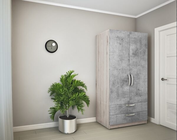 shkx-100-2.-beton.jpg Шкаф ШХ-100(2 ящ.) "Бетон" — изображение 1