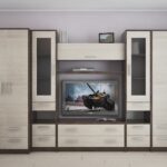 Стенка "Омега-L"(2 ящ.)3,7м из ЛДСП