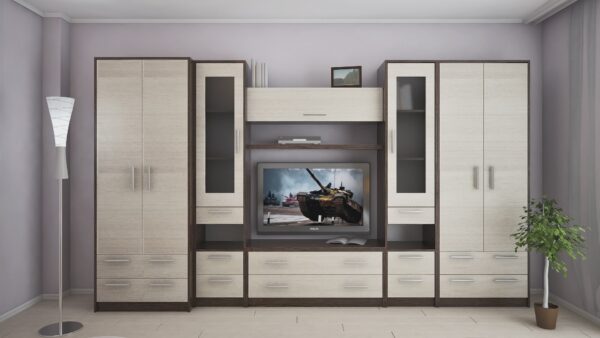 stenka-omega-2-l-l-37-m-b.jpg Стенка "Омега-S"(2ящ.) 3,5м из ЛДСП — изображение 1