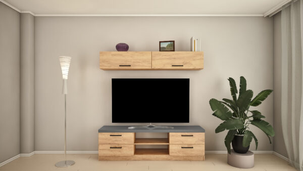 Стенка Z - 2 (TB-1.8м).(3400-4400) Living Z-2 (TV-1.8m) - imagine 1