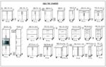 Bucătărie modulară „Mini” 1,6m cu fațadă MDF pelicula - imagine 9