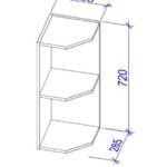 Dulap de bucătărie superior VU-30/ВУ-30
