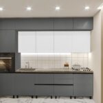 Bucătărie "Yarus-LUX" (MDF-mat,mânere-GOLA)