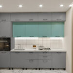 Bucătărie "Yarus-LUX" (MDF-mat,mânere).