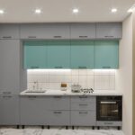 Bucătărie "Yarus-LUX" (MDF-mat,mânere,dulap de bucătărie).