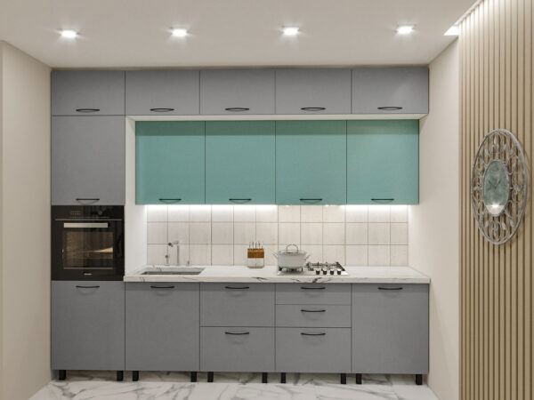 Кухня «Ярус» (МДФ-мат,ручки). — изображение 1