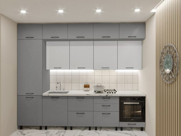 Bucătărie "Yarus-LUX"-Y- (pal,mânere,dulap de bucătărie). - imagine 1