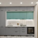 Bucătărie "Yarus" (MDF-mat,mânere,dulap de bucătărie).