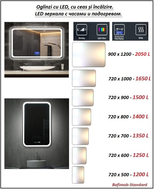 зеркало с подсветкой